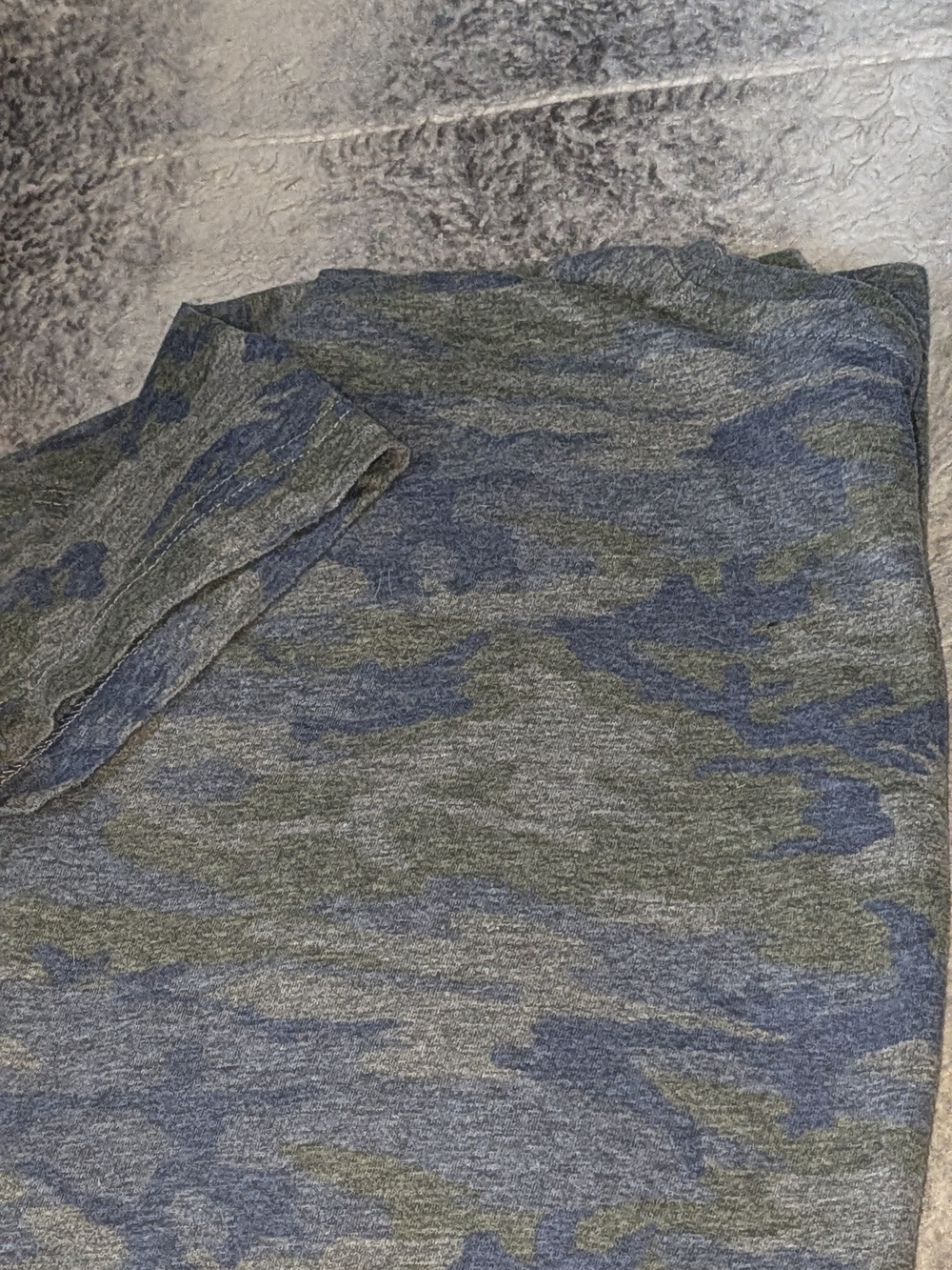 Camouflage Short Sleeve Tee - Olive/Gray